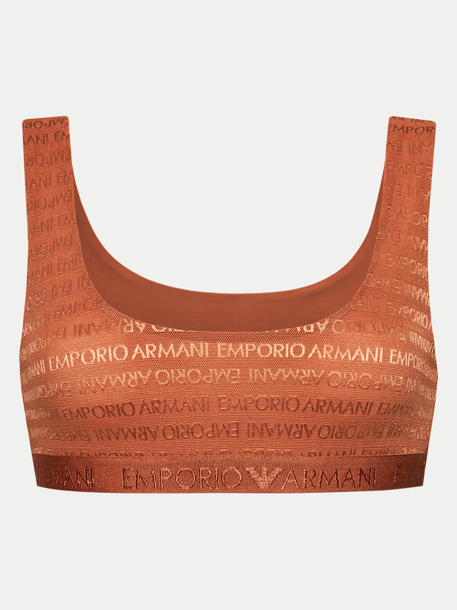Emporio Armani Underwear Emporio Armani Underwear Бюстгальтер-топ 164232 3F204 01656 Коричневий