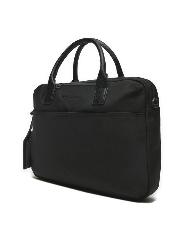 Tommy Hilfiger Τσάντα για laptop Tommy Hilfiger AM0AM13098 Μαύρο