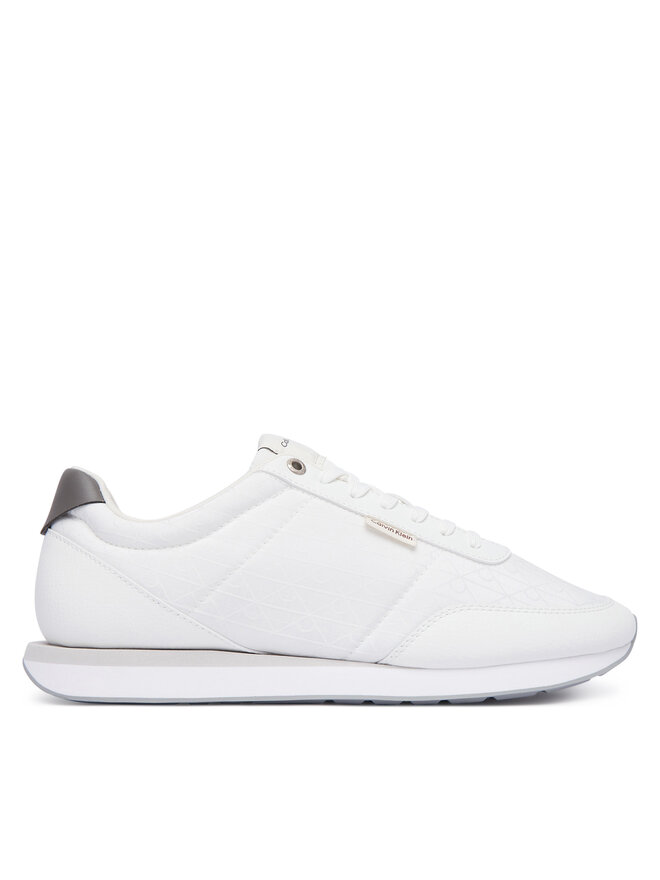 Calvin Klein Sneakers Calvin Klein Retro Runner T Lth Aop Ny HM0HM02213 Weiß
