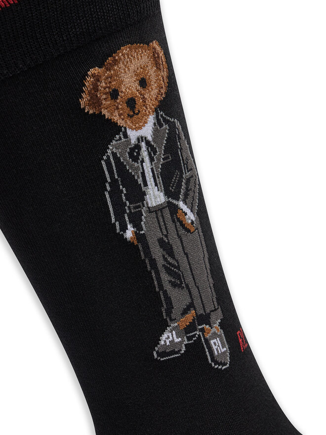 Polo Ralph Lauren Șosete Lungi de Damă Polo Ralph Lauren 455956264001 Negru