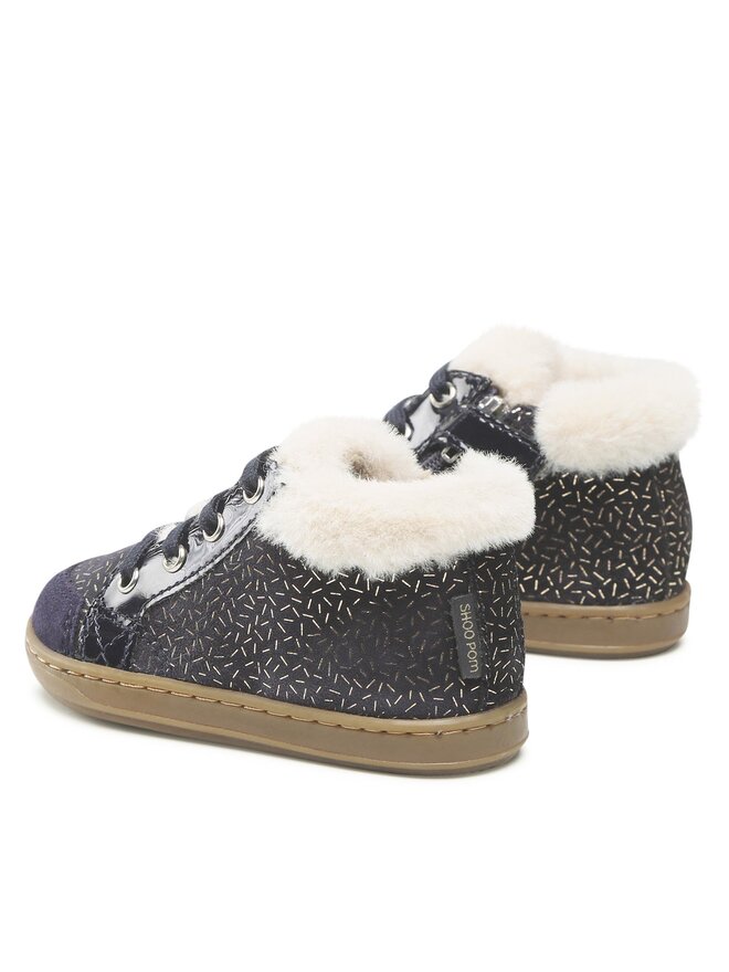 Shoo Pom Schnürschuhe Shoo Pom Bouba Zip Hair N4BYCE0402 Dunkelblau