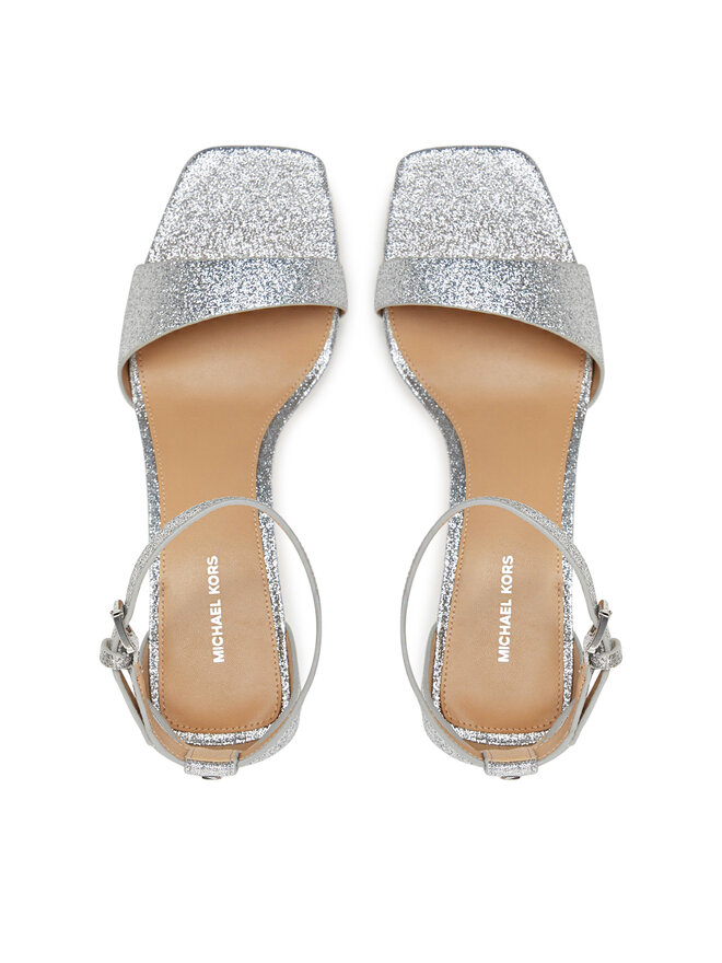 MICHAEL Michael Kors Sandále MICHAEL Michael Kors Jaida  40S5JDMS1M Strieborná
