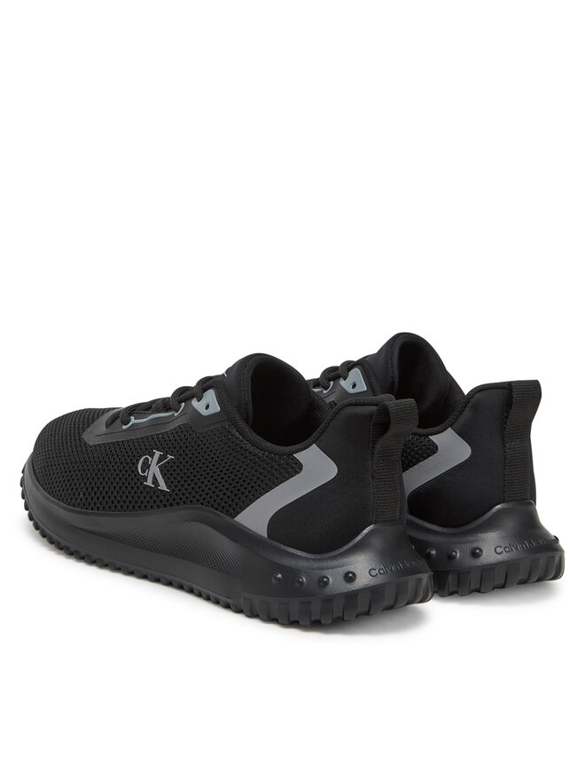 Calvin Klein Jeans Sportcipők Calvin Klein Jeans Eva Runner L-Up Mix Mesh Logo Ck YW0YW01851 Fekete
