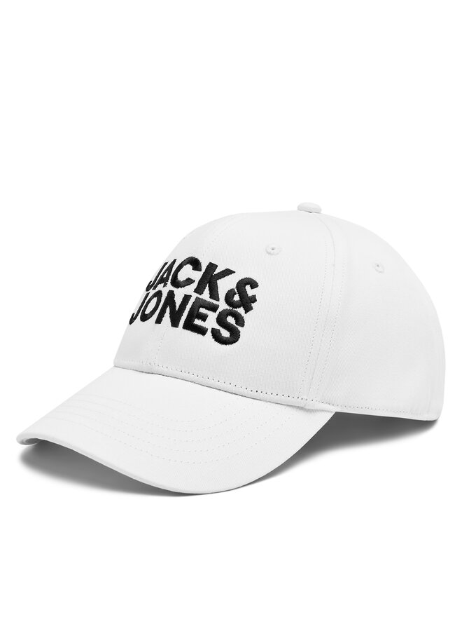 Jack&Jones Kšiltovka Jack&Jones Gall 12254296 Bílá