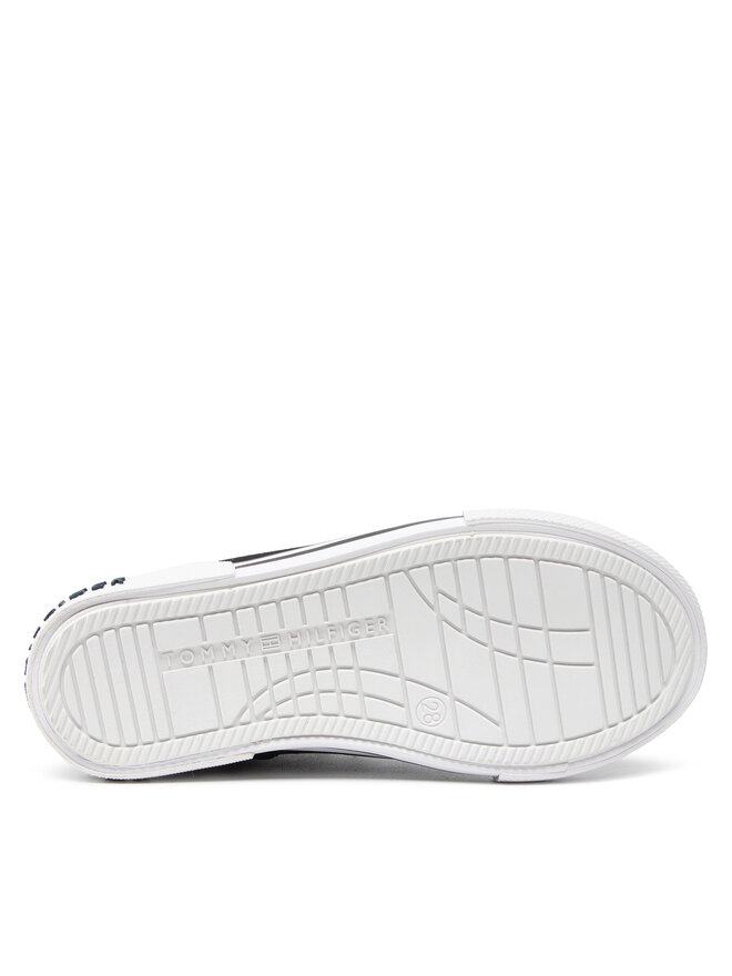 Tommy Hilfiger Кецове Tommy Hilfiger High Top Lace-Up Sneaker T3X4-32209-0890 M Черен