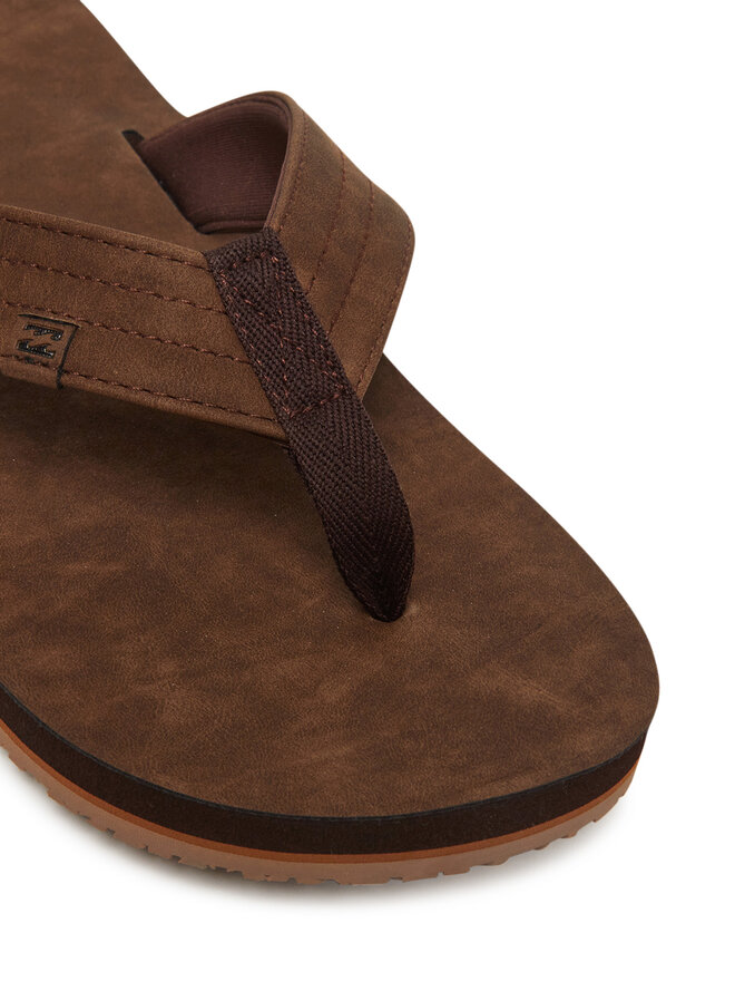 Billabong Čības uz pirksta Billabong Seaway EBYL100034 Brūns
