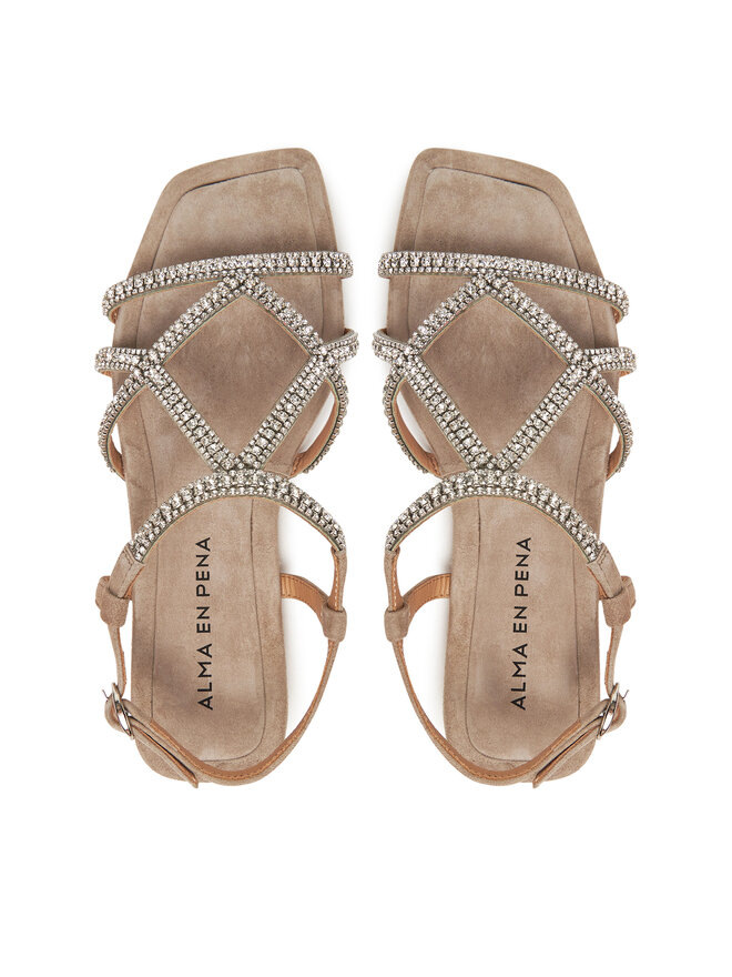 Alma En Pena Sandalen Alma En Pena V251967 Braun