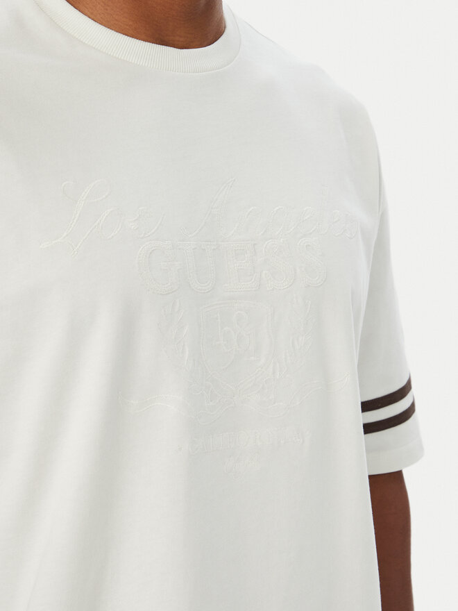 Guess Guess T-Shirt Z6YI18 K5005 Creme Regular Fit