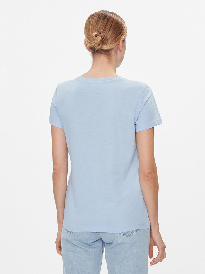 Armani Exchange Armani Exchange Футболка 3DYT13 YJ8QZ 15DD Блакитний Regular Fit