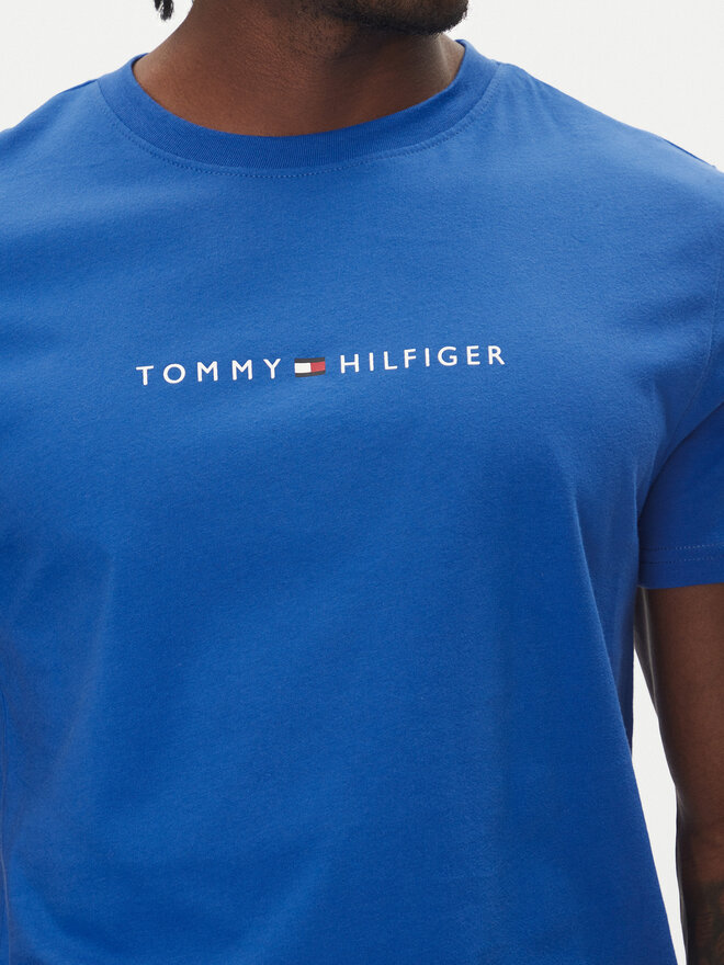 Tommy Hilfiger Tommy Hilfiger Marškinėliai UM0UM03525 Mėlyna Regular Fit
