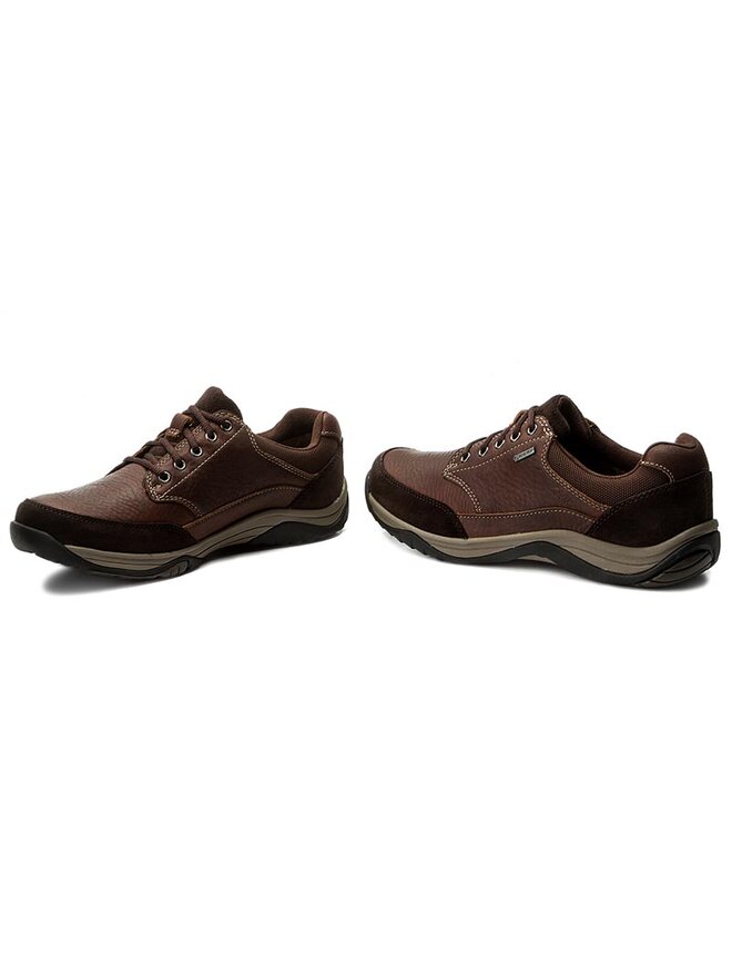 Halbschuhe Clarks Baystonego Gtx GORE TEX 261193577 Braun eschuhe