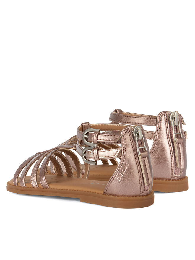 Geox Sandály Geox Jr Karly J7235D 0NFHI C8013 S Zlatá