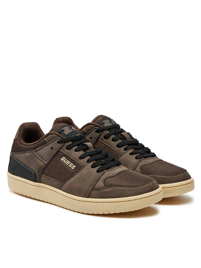 Guess Αθλητικά Guess Sava Low FMTSAL FAB12 Καφέ