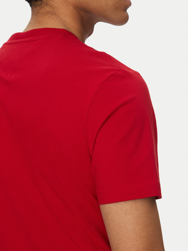 Tommy Hilfiger Tommy Hilfiger T-Shirt Flag Box MW0MW38636 Κόκκινο Regular Fit