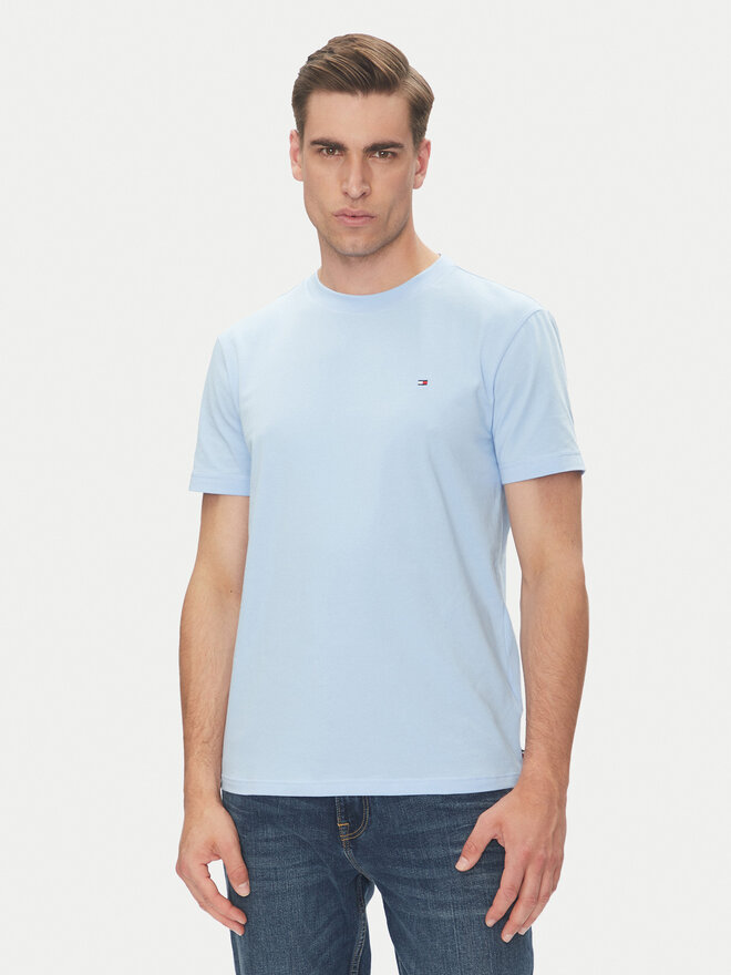 Tommy Hilfiger Tommy Hilfiger Camiseta UM0UM03362 Celeste Regular Fit