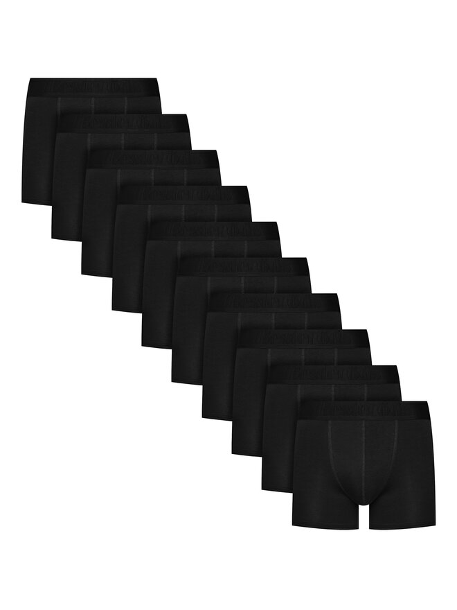 Resteröds Resteröds Set de 10 calzoncillos bóxer 27910 49 Negro