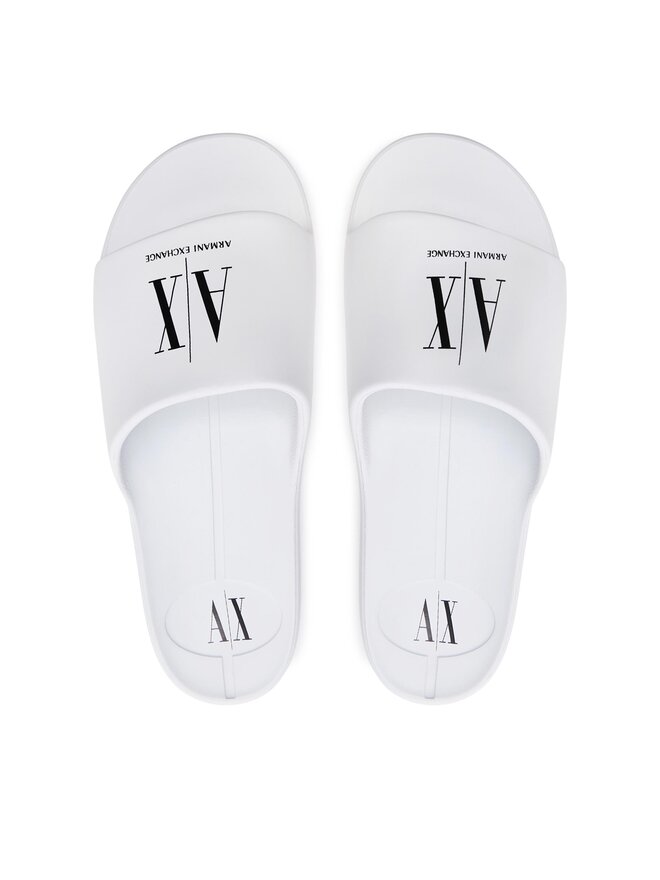 Armani Exchange Шльопанці Armani Exchange XUP012 XV675 K488 Білий