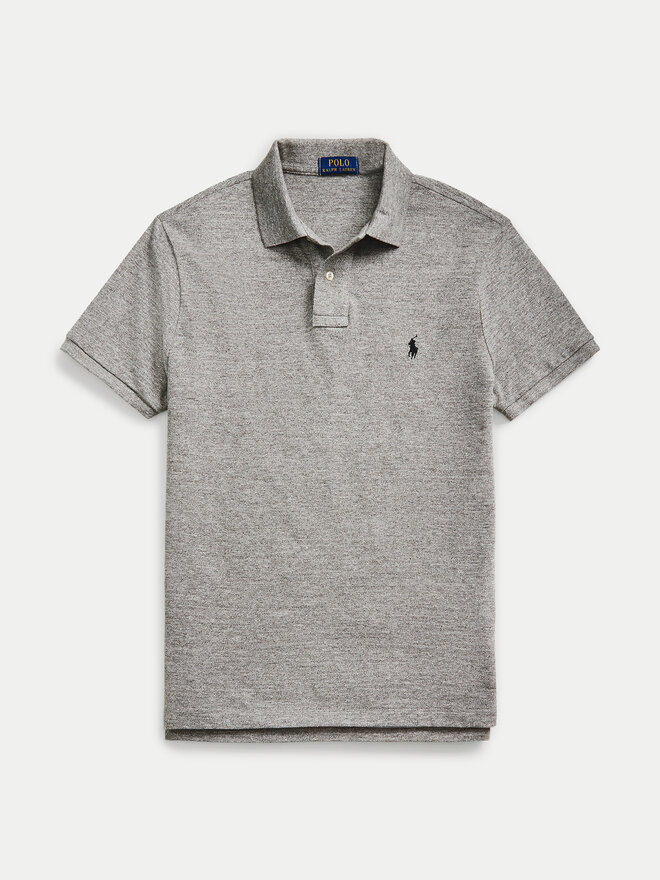 Polo Ralph Lauren Polo Ralph Lauren Poloshirt 710666998006 Grau Custom Slim Fit