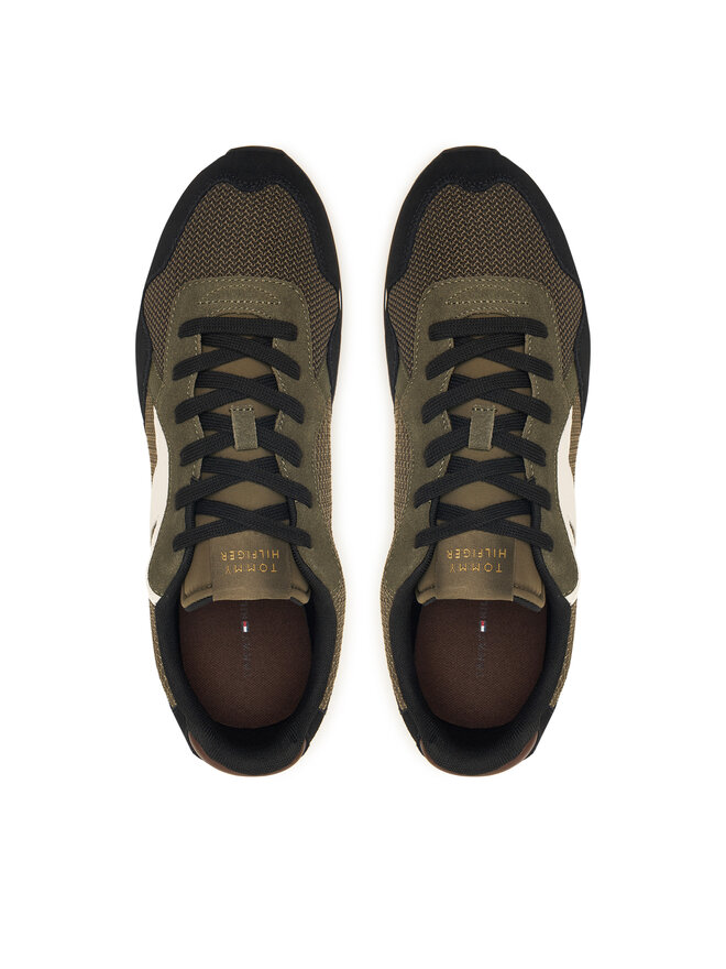 Tommy Hilfiger Sneakers Tommy Hilfiger Core Mix Rummer FM0FM06001 Grün