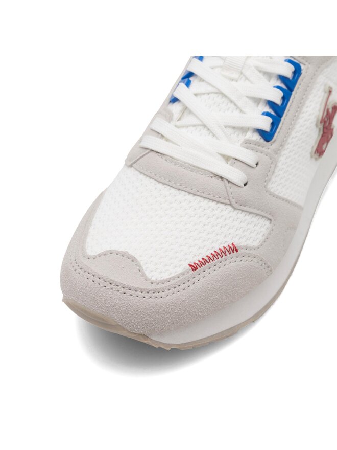 Beverly Hills Polo Club Sneakersy Beverly Hills Polo Club PATCH-01 Bílá