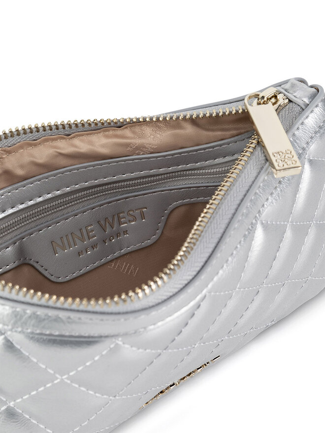 Nine West Ročna torba Nine West LILLA1 Srebrna