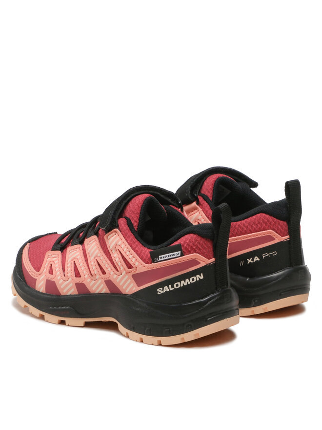 Salomon Sneakersy Salomon Xa Pro V8 Cswp K 416143 05 W0 Bordó