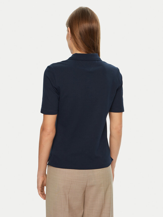 Tommy Hilfiger Tommy Hilfiger Pólóing 1985 WW0WW43224 Sötétkék Regular Fit