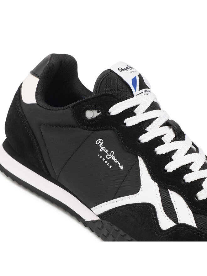Pepe Jeans Снікерcи Pepe Jeans Holland Serie 1 PMS30758 Чорний