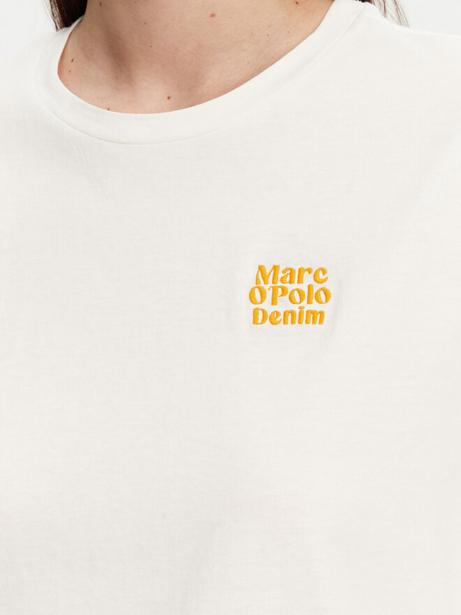 Marc O'Polo Denim Marc O'Polo Denim Camiseta 500 0005 916 Blanco Relaxed Fit