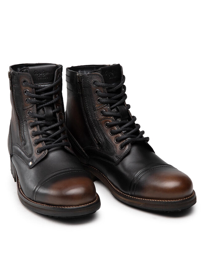 Pepe Jeans Stiefel Pepe Jeans Melting High Distr PMS50207 Schwarz