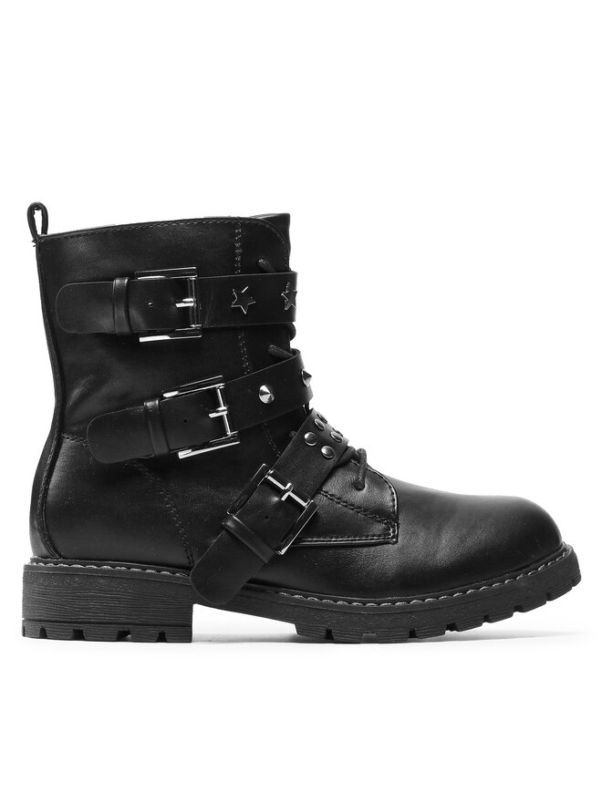 DeeZee Schnürstiefeletten DeeZee CS2665-46 Schwarz