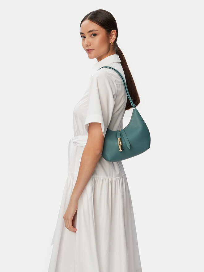 Furla Handtasche Furla Goccia S WB01500 BX3353 CN 4899S Türkisfarben