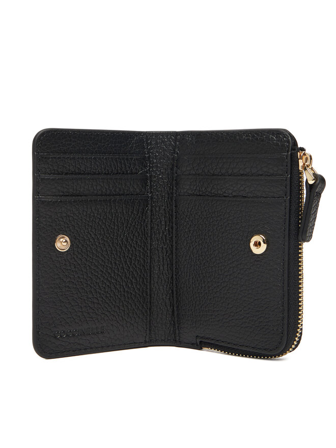 Coccinelle Kleine Damen Geldbörse Coccinelle TQK Coccinelledulse Soft E2 TQK 17 01 01 Schwarz
