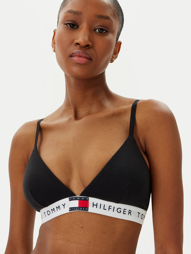 Tommy Hilfiger Tommy Hilfiger Σουτιέν Bralette UW0UW06040 Μαύρο
