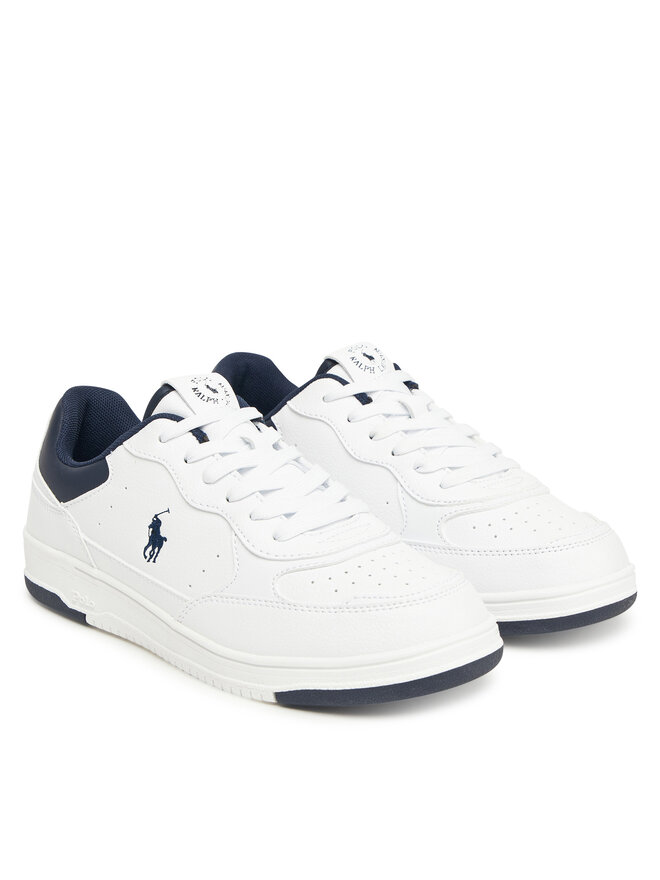 Polo Ralph Lauren Снікерcи Polo Ralph Lauren Masters Court II RL03432103 Білий