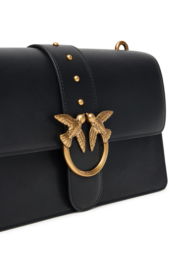 PINKO Handtasche PINKO Love One Classic ST.CL Al 25-26 PLTT 105857 A0F1 Schwarz