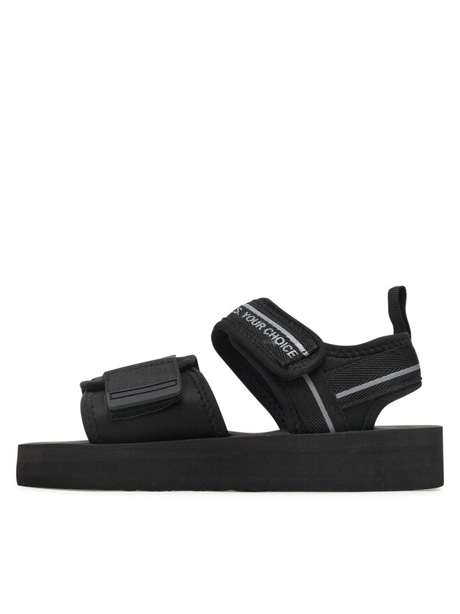 Big Star Shoes Sandały Big Star Shoes LL274784 Czarny