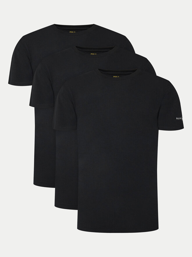 Polo Ralph Lauren Polo Ralph Lauren Σετ 3 T-Shirts 714965508001 Μαύρο Slim Fit