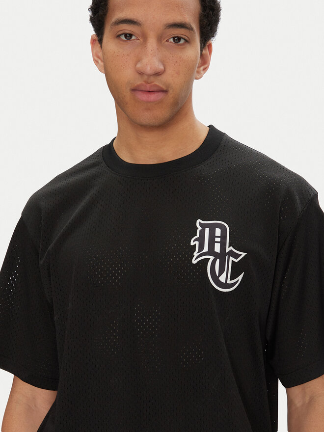 DC DC T-Shirt No Hitter ADYKT03254 Μαύρο Regular Fit