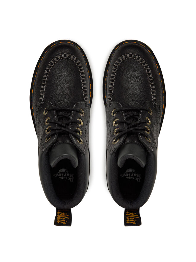 Dr. Martens Trapery Dr. Martens Zebzag 4 Eye Boots DM41119001 Czarny