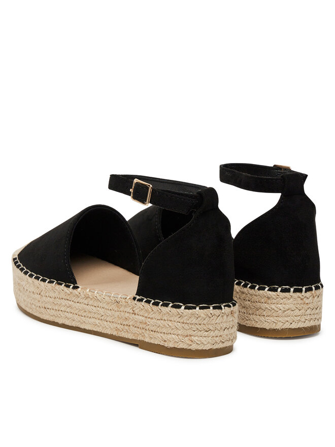 DeeZee Espadrilky DeeZee WSS990-215 Čierna