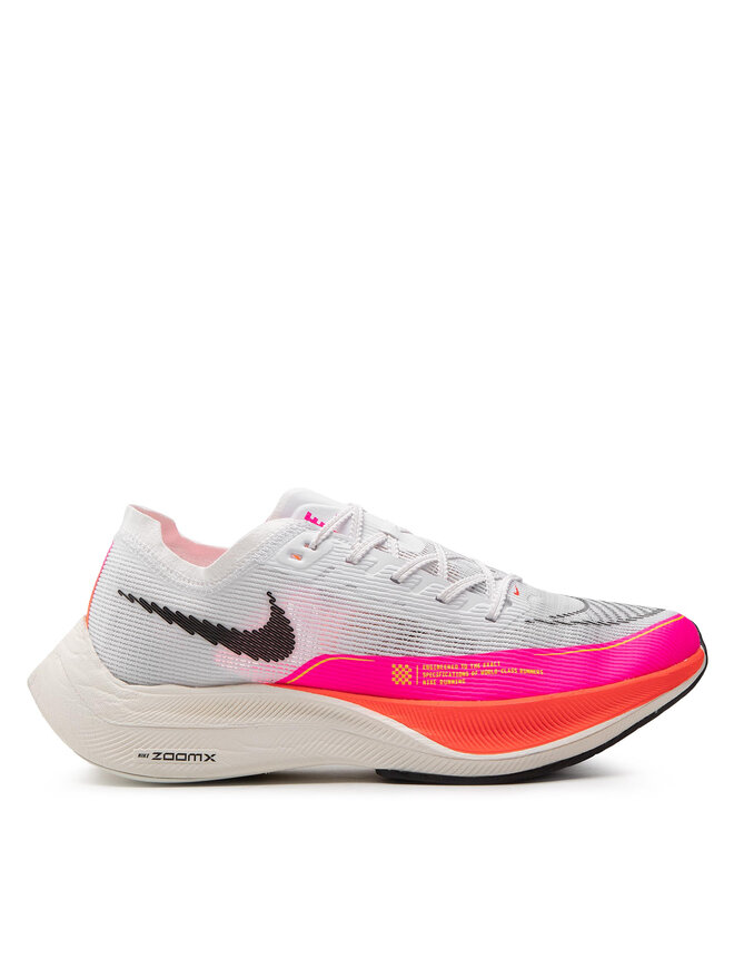Nike Zoom X Vaporfly Next％ 26cm Взуття для бігу Nike Zoomx Vaporfly Next% 2 DJ5457 100 Білий