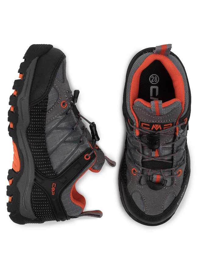 CMP Trekkingschuhe CMP Kids Rigel Low Trekking Shoes Wp 3Q54554 Grau