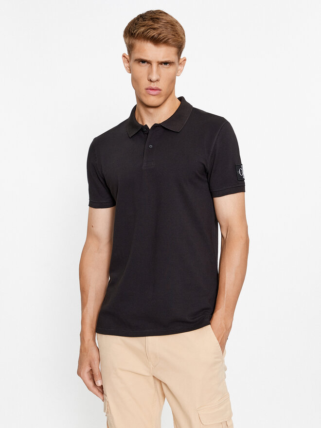 Calvin Klein Jeans Calvin Klein Jeans Polo J30J323394 Μαύρο Regular Fit