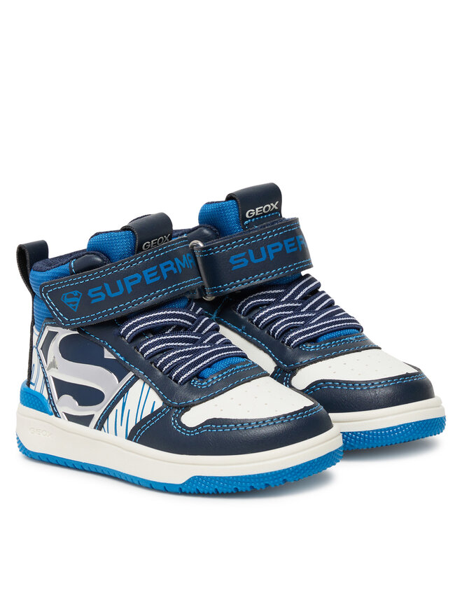 Geox Sneakersy Geox J Washiba J56LQH 05411 C4211 M Granatowy