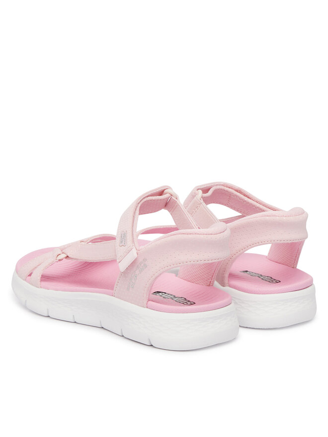 Skechers Босоніжки Skechers Slip-Ins: Go Walk Flex Sandal - Lots Of Sol 303028L/LTPK Рожевий