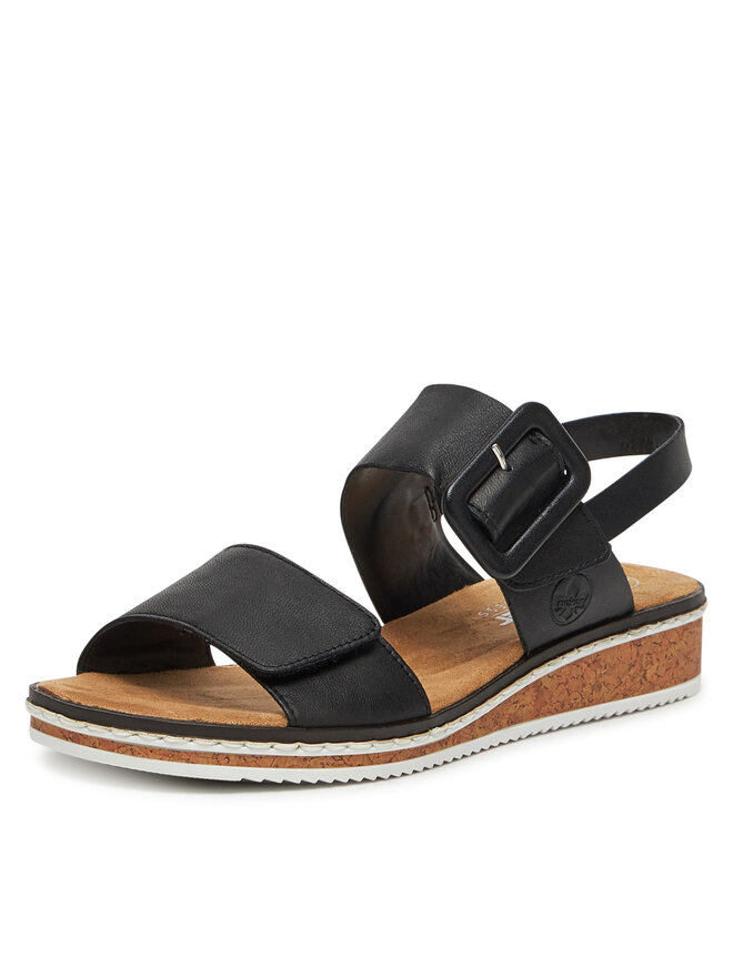 Rieker Sandale Rieker V3667-00 Negru
