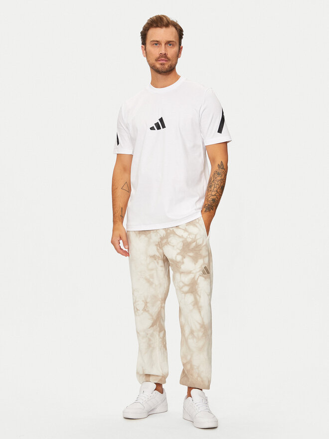 adidas adidas Marškinėliai Z.N.E. JE3078 Balta Regular Fit