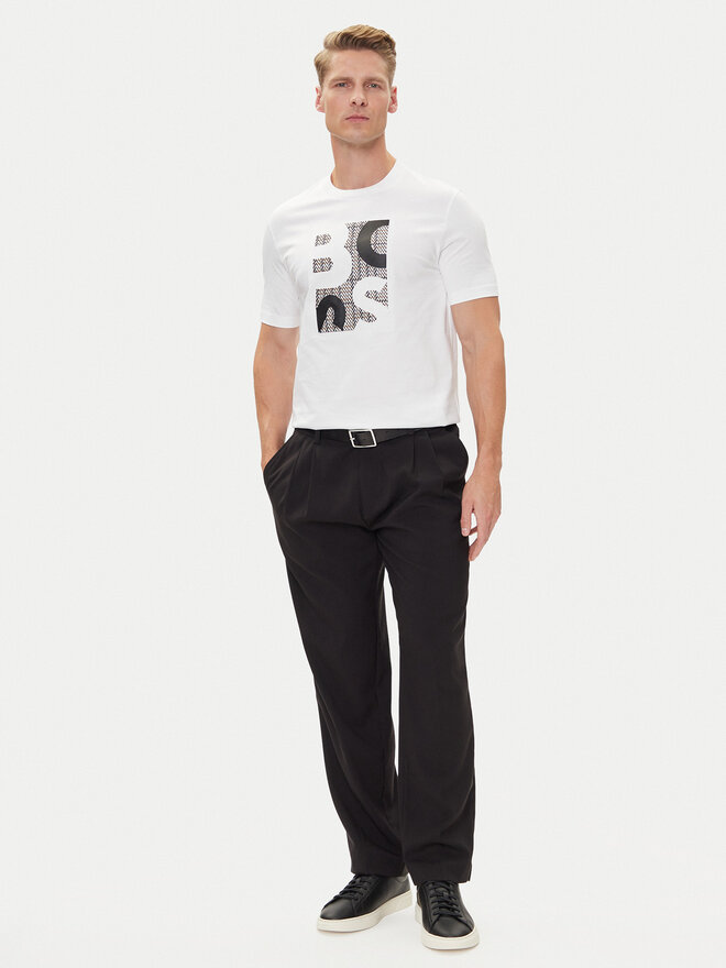 BOSS BOSS Camiseta H-Thompson 655 50543901 Blanco Regular Fit