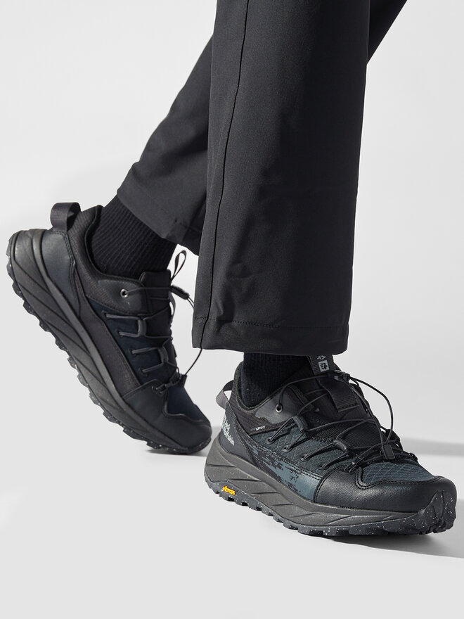 Снікерcи Jack Wolfskin Terraquest Low M 4056441 Чорний | evzuttya